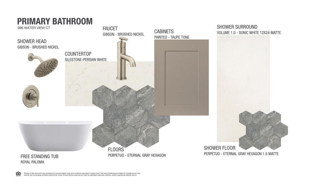 Sample of building materials used in homes in Caliterra - 100', Dripping Springs (Image 6).