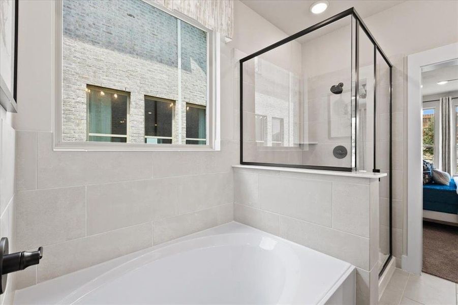 Furnished interior view inside a new home in , Providence Village (Image 4).