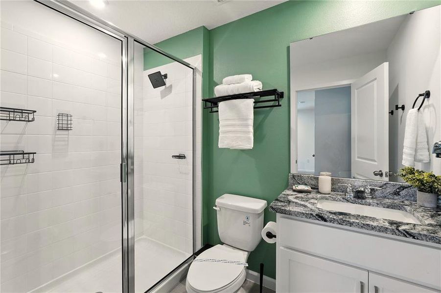 Furnished interior view inside a new home in , Kissimmee (Image 10).