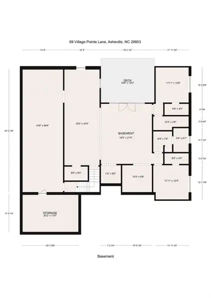 2D floor plan layout of this home in , Asheville, NC (Image 3). 2D floor plan layout of this home in , Asheville, NC (Image 3).