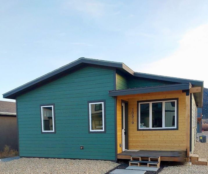 Exterior details and patio area of a home in , Poncha Springs (Image 21).