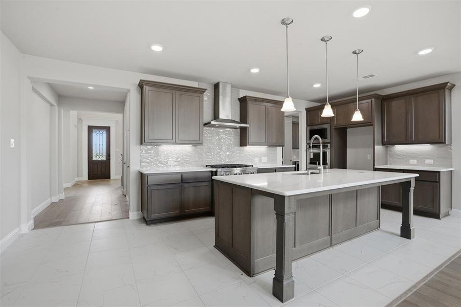 Furnished interior view inside a new home in , Wylie (Image 9).