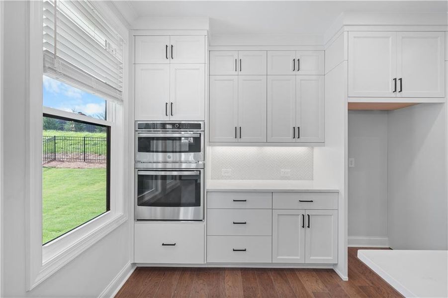 Furnished interior view inside a new home in Promenade at Sawnee Village, Cumming (Image 10).