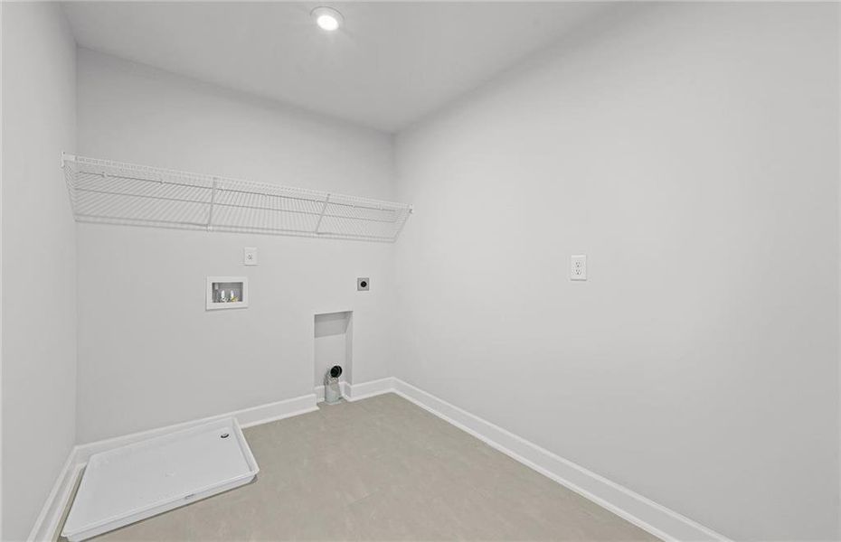 Spacious, unfurnished interior of a new home in Anderson Point Estates, McDonough (Image 19). Spacious, unfurnished interior of a new home in Anderson Point Estates, McDonough (Image 19).