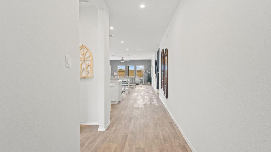 Furnished interior view inside a new home in Lake Conroe Cove, Willis (Image 42).