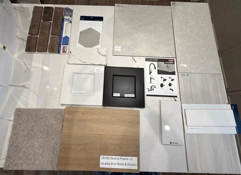Interior/Exterior Selections