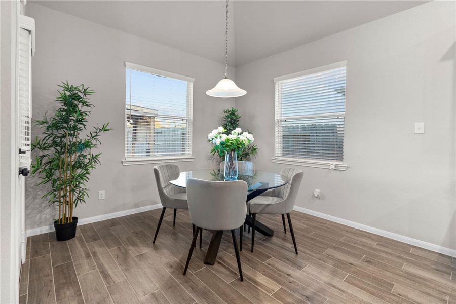 Furnished interior view inside a new home in The Commons at Sedona, League City (Image 20). Furnished interior view inside a new home in The Commons at Sedona, League City (Image 20).
