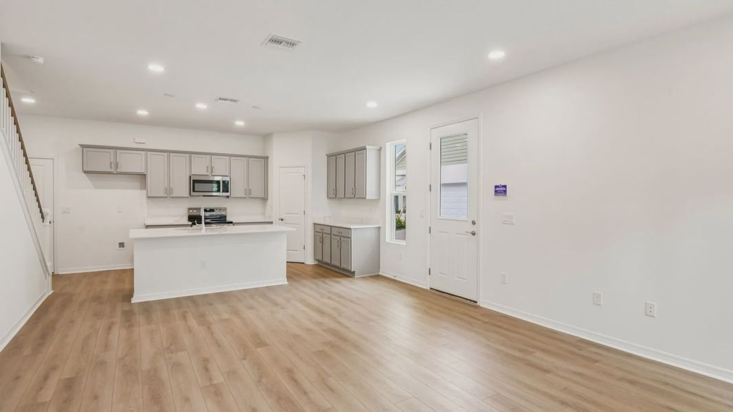 The Kitchen and Dining Room