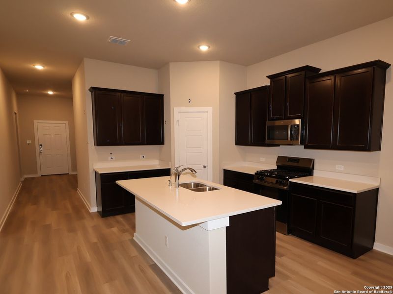 Furnished interior view inside a new home in Winding Brook, San Antonio (Image 8).