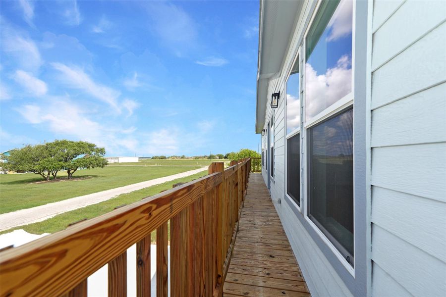 Welcome to your green lawn and a clear blue sky.