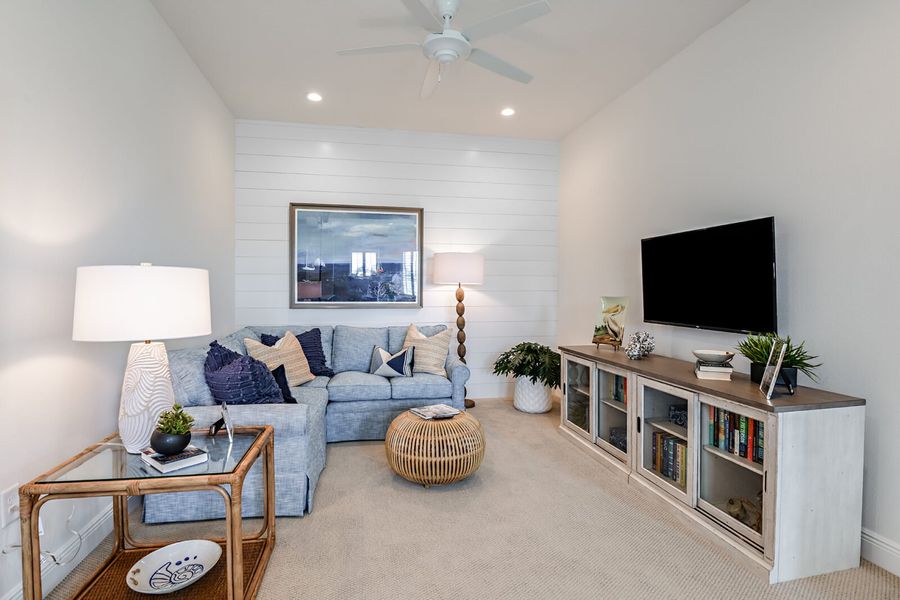 Furnished interior view inside a new home in Kings Gate, Punta Gorda (Image 9).