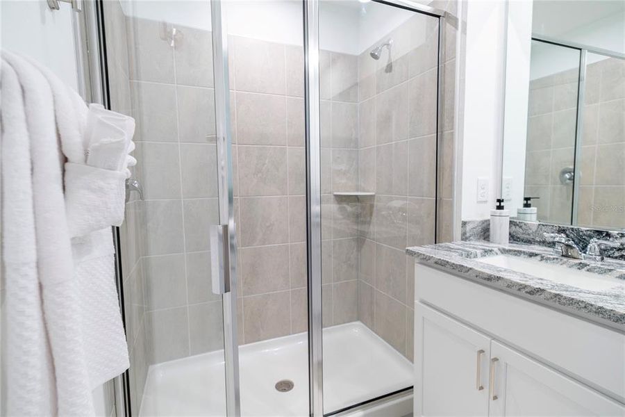 Furnished interior view inside a new home in , Kissimmee (Image 36).