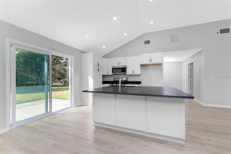 Furnished interior view inside a new home in , North Port (Image 6).