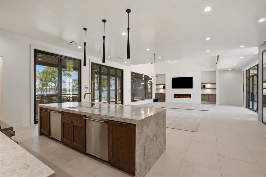 Furnished interior view inside a new home in , Fort Worth (Image 9). Furnished interior view inside a new home in , Fort Worth (Image 9).