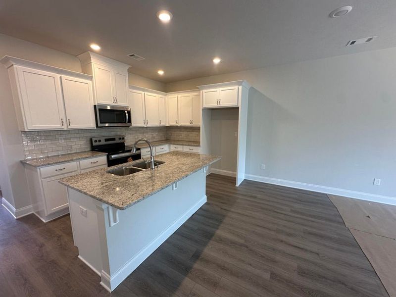 Furnished interior view inside a new home in Windsor Townhomes, North Augusta (Image 7).