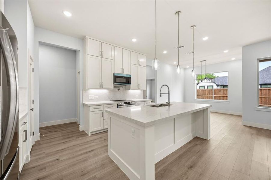 Furnished interior view inside a new home in , Tool (Image 6).