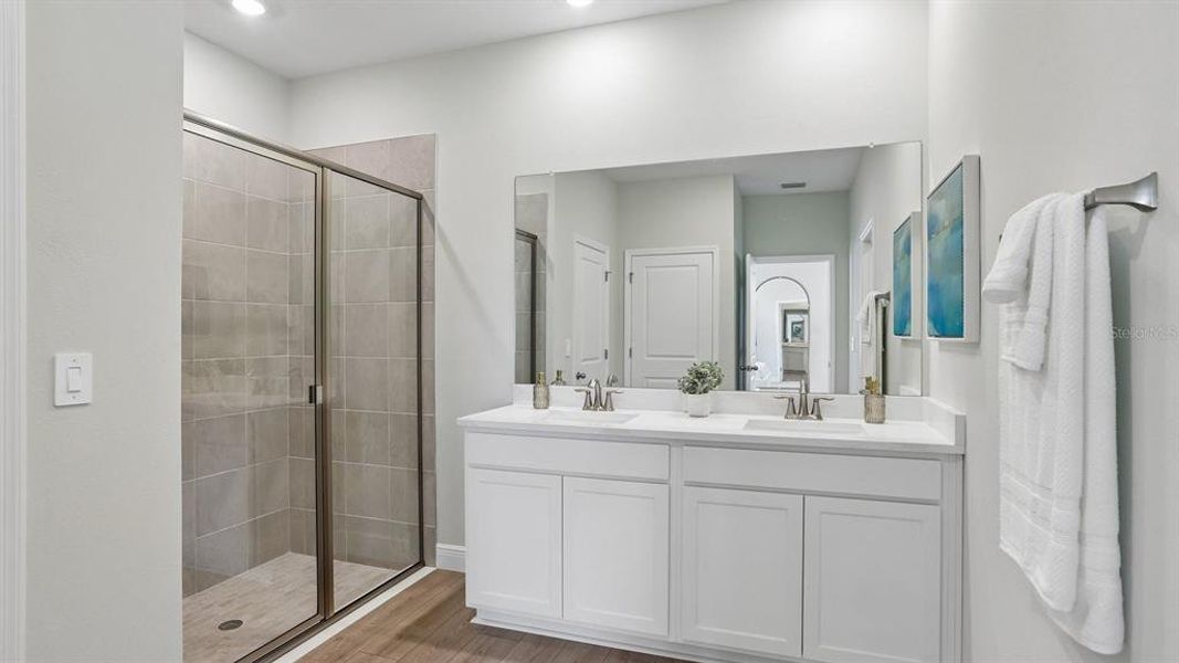 Furnished interior view inside a new home in Summit View, Dade City (Image 9).