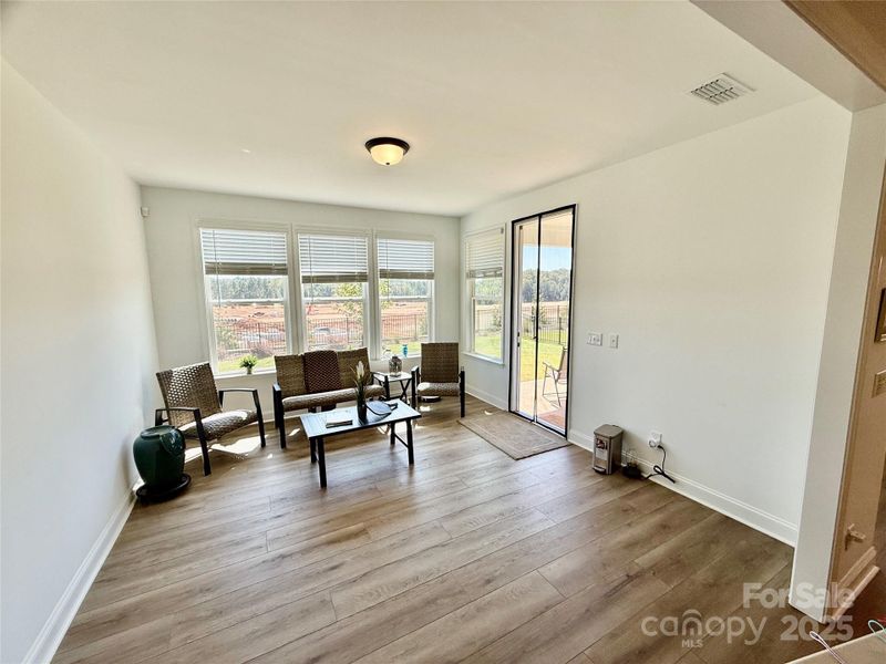 Sunroom/Sitting Area off Great Room