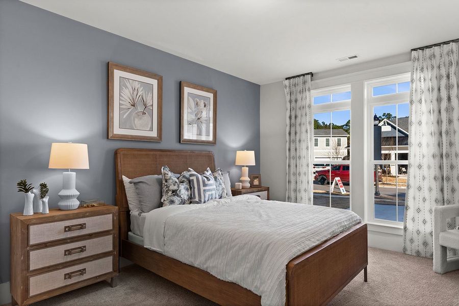 Representative furnished interior of a home built from the The Emerson by RobuckHomes in Stonehedge, Leesville (Image 33).