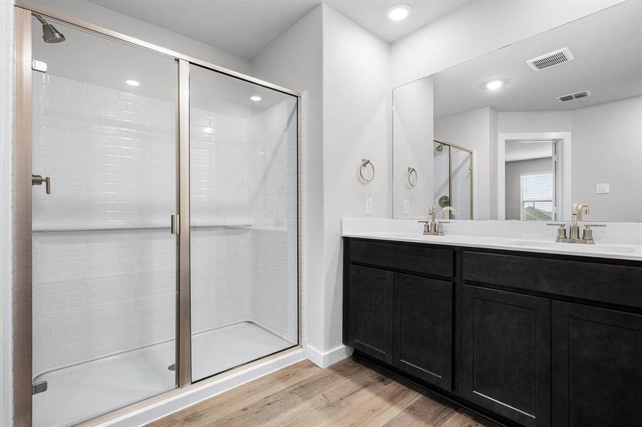Furnished interior view inside a new home in Sherman Heights, Sherman (Image 4).