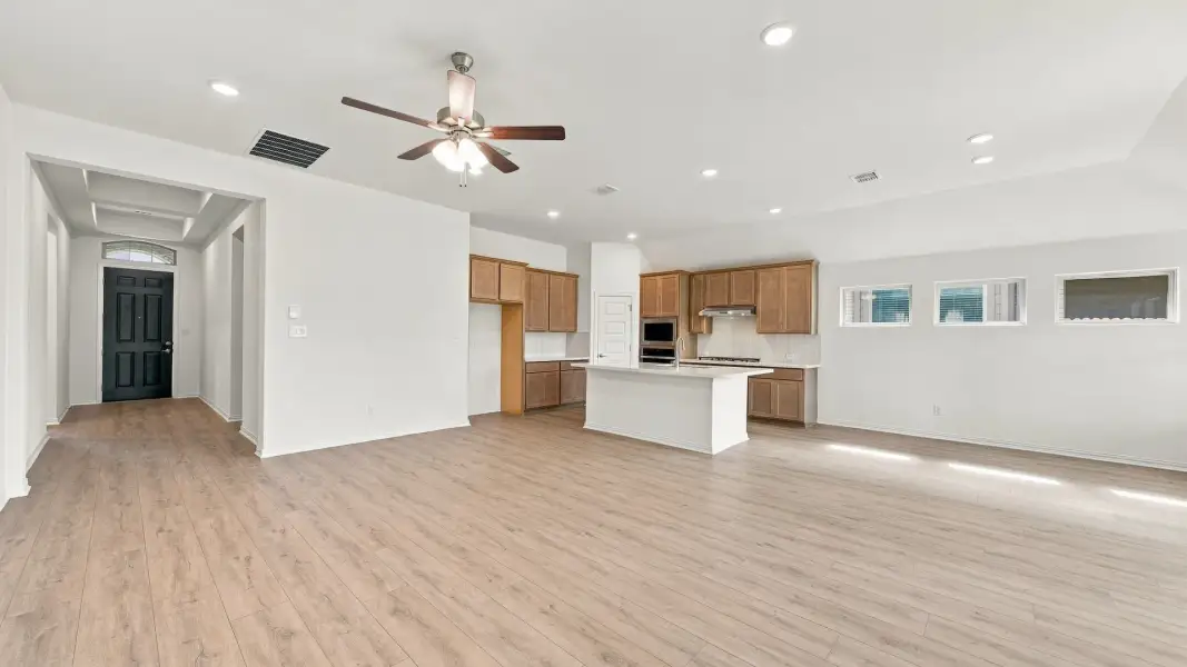 Furnished interior view inside a new home in Carillon, Manor (Image 25).