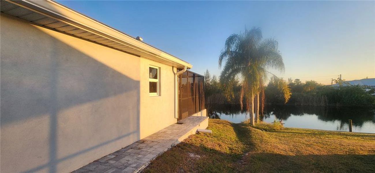 Exterior details and patio area of a home in , Port Charlotte (Image 3). Exterior details and patio area of a home in , Port Charlotte (Image 3).