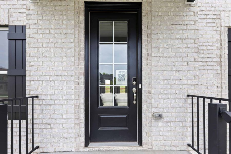 Exterior details and patio area of a home in Westfield Manor Homes, Gallatin (Image 3).