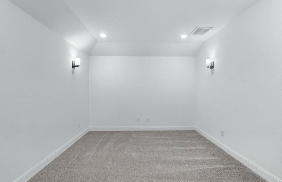 Spacious, unfurnished interior of a new home in Santa Rita Ranch, Liberty Hill (Image 40). Spacious, unfurnished interior of a new home in Santa Rita Ranch, Liberty Hill (Image 40).