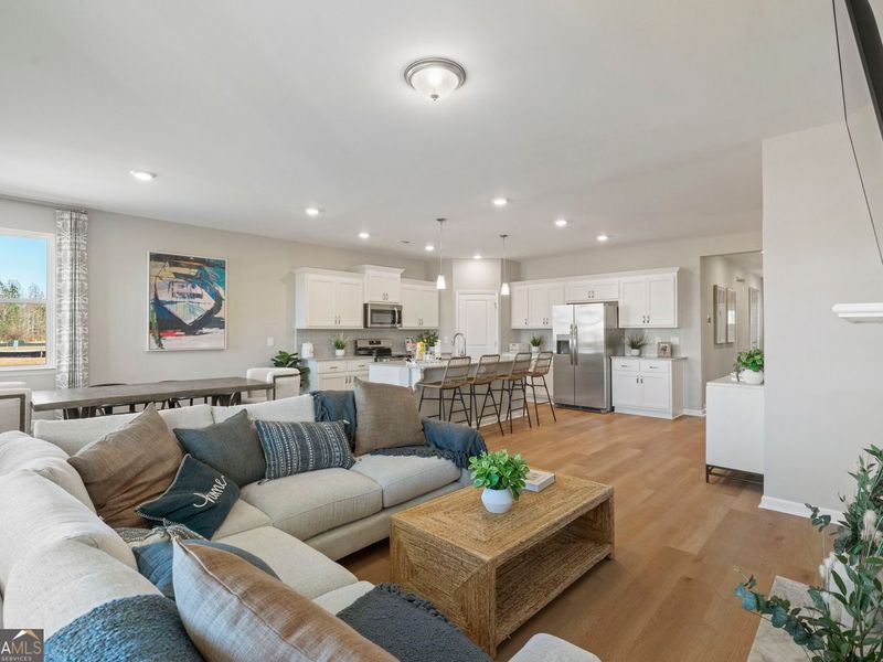 Furnished interior view inside a new home in Ivy Glen, Perry (Image 10). Furnished interior view inside a new home in Ivy Glen, Perry (Image 10).