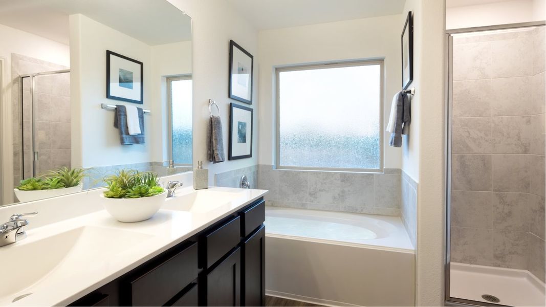 Representative furnished interior of a home built from the Marion by Lennar in The Colony: Ridgepointe and Claremont Collections, Bastrop (Image 11).