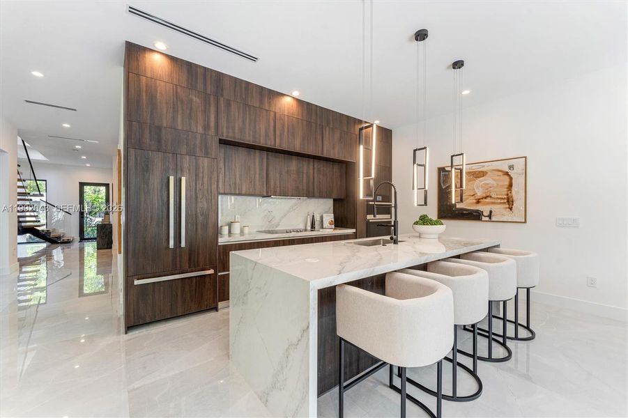 Furnished interior view inside a new home in , Fort Lauderdale (Image 4).