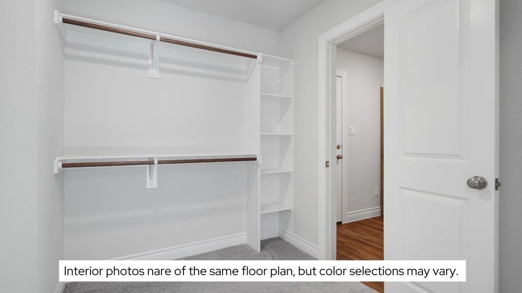 Furnished interior view inside a new home in Lexington Heights, Willis (Image 28).