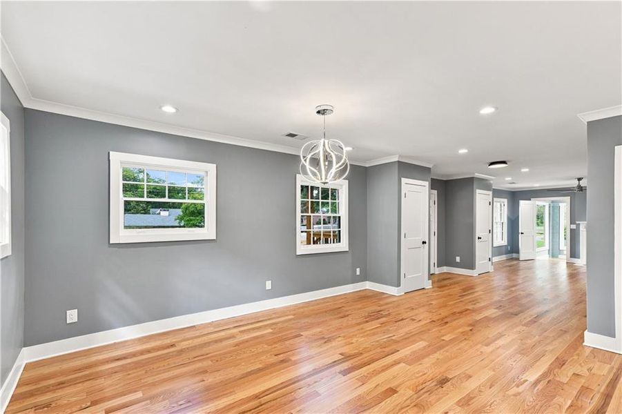 Spacious, unfurnished interior of a new home in , Atlanta (Image 38). Spacious, unfurnished interior of a new home in , Atlanta (Image 38).