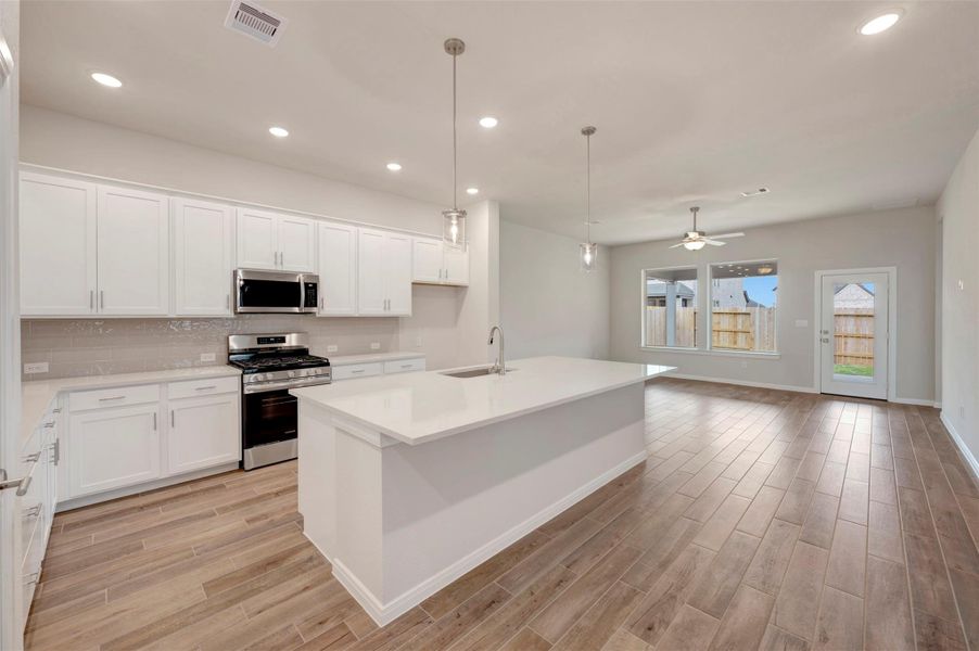 Furnished interior view inside a new home in Escondido 45’ Homesites, Magnolia (Image 6).