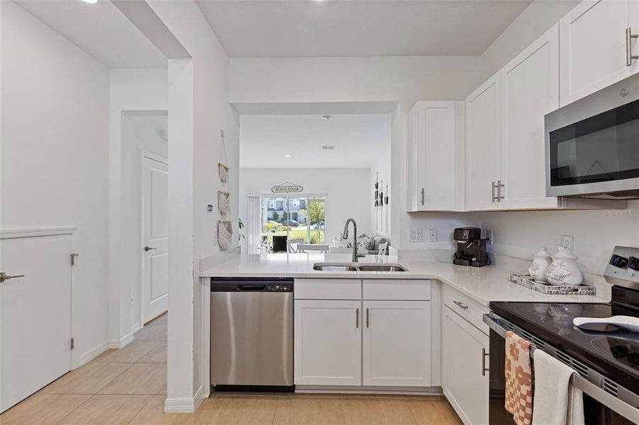 Furnished interior view inside a new home in , Palmetto (Image 8).