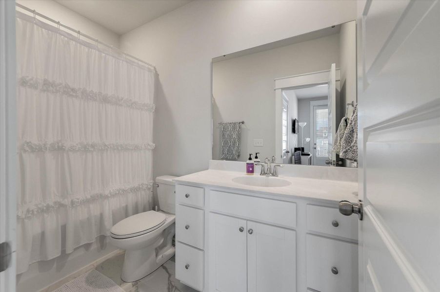 Furnished interior view inside a new home in Carnes Crossroads, Summerville (Image 35).