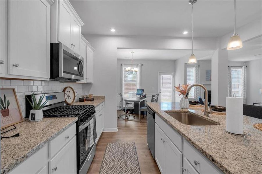 Furnished interior view inside a new home in Park Center Pointe, Austell (Image 31).