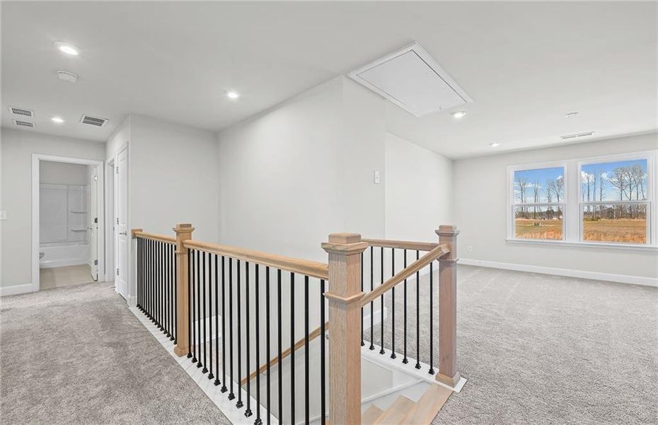 Spacious, unfurnished interior of a new home in Anderson Point, McDonough (Image 19).