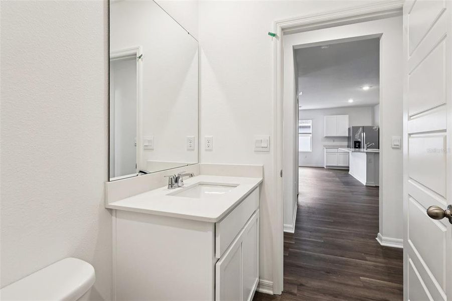 Furnished interior view inside a new home in Hamilton Bluff, Haines City (Image 15).