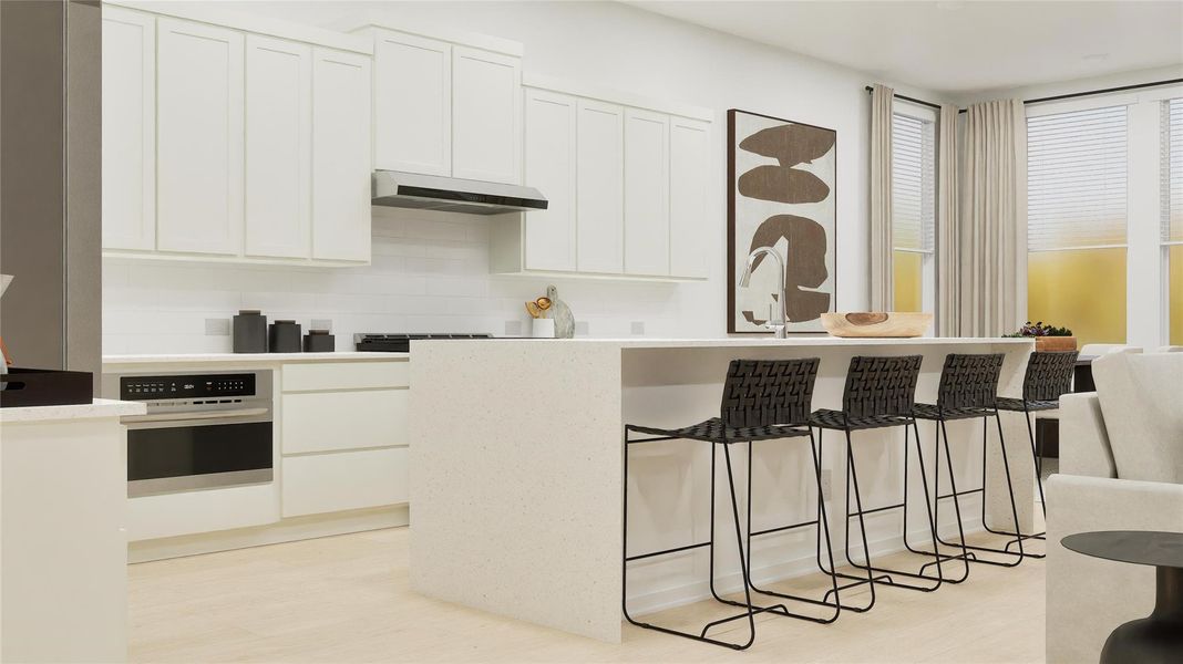 Furnished interior view inside a new home in Anniston, Katy (Image 13).