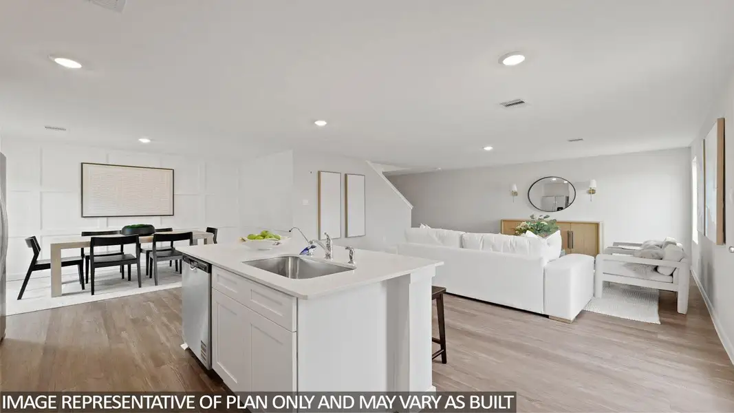 Furnished interior view inside a new home in Sunset Valley, Hockley (Image 5).