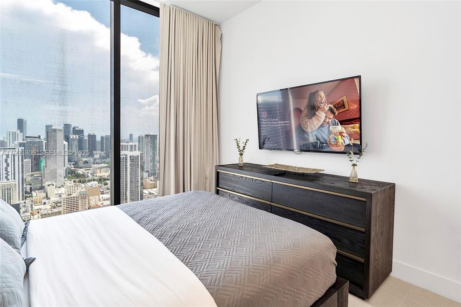 Furnished interior view inside a new home in , Miami (Image 8).