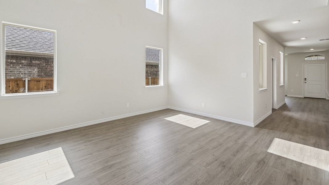 Representative unfurnished interior of a home built from the Oscar by D.R. Horton in Lilybrooke at Legacy Hills, Celina (Image 9). Representative unfurnished interior of a home built from the Oscar by D.R. Horton in Lilybrooke at Legacy Hills, Celina (Image 9).