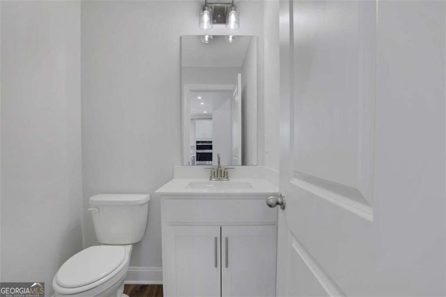 Furnished interior view inside a new home in The Paddocks at Doc Hughes, Buford (Image 17).