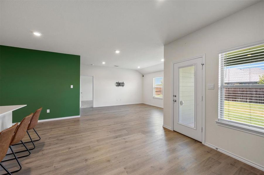 Spacious, unfurnished interior of a new home in Windrose, Pilot Point (Image 19). Spacious, unfurnished interior of a new home in Windrose, Pilot Point (Image 19).