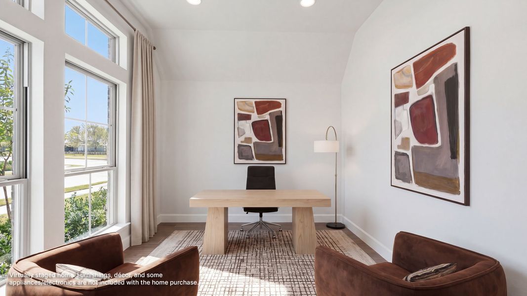 Furnished interior view inside a new home in Hillstead, Lavon (Image 11).