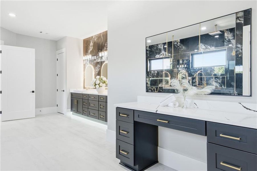 Furnished interior view inside a new home in , Dacula (Image 11).