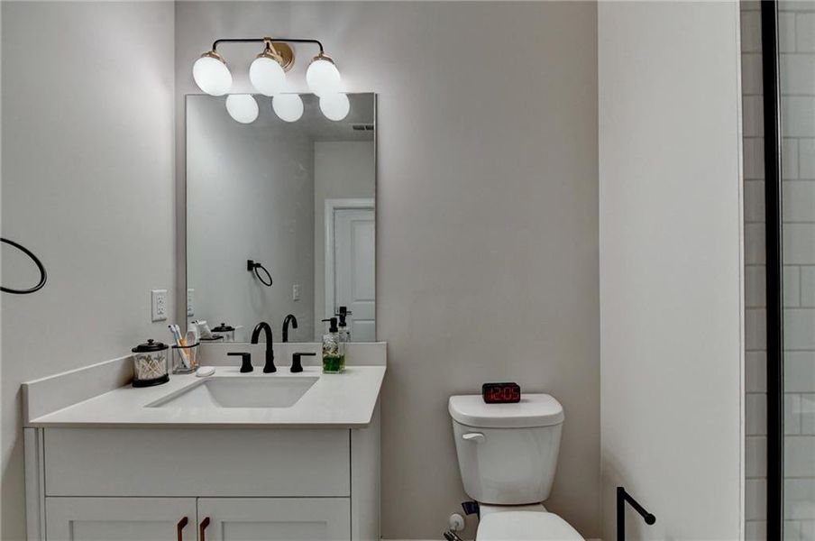 Furnished interior view inside a new home in , Alpharetta (Image 16).