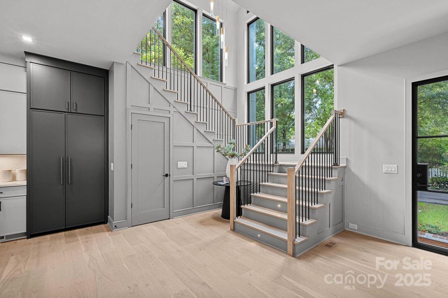 Furnished interior view inside a new home in , Charlotte (Image 39).