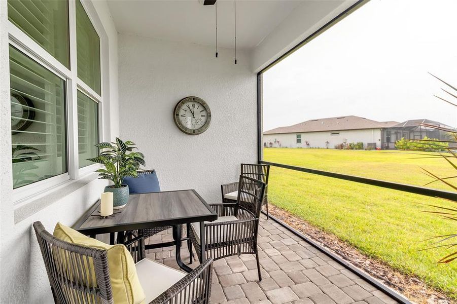 Exterior details and patio area of a home in , Parrish (Image 31).